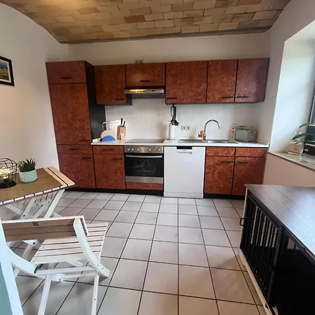 شقة Wohnen Im Ehemaligen Kuhstall Stiehler Farm Treia